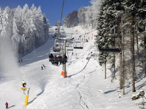 Skiing