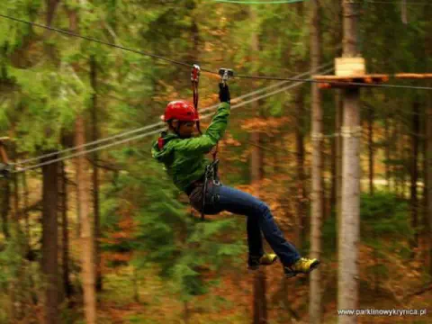 Rope Park in Krynica